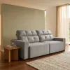 Sofá San Bernardo Retráctil / Reclinable, espuma D33 - 1.80 de largo, cuerpo entero - Sillones y sofás, Uruguay | Urumobil, vista 1 de 5