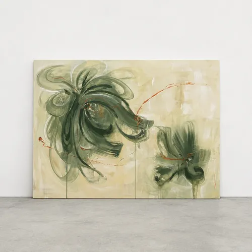 Galope interno en Verde oliva - Cuadros y láminas, Uruguay | Josefina de León