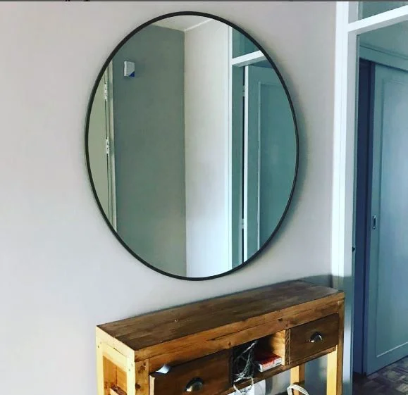 Espejo circular en Beige - Dormitorio, Uruguay | Casa Ernesta, vista 5