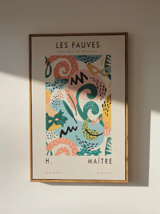 lámina les fauves ii en Multicolor - Decoración de pared, Uruguay | Proyecto Forma