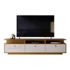 Rack TV Marruecos - Blanco en Blanco - Muebles para TV, Uruguay | Nario Hogar, vista 3 de 3