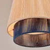 Lámpara de techo Yuvia - de algodón con acabado beige, azul y terracota en Multicolor - Lámparas colgantes, Uruguay | Kavehome, vista 3 de 5