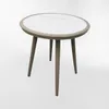 MESA DE EXTERIOR CLOUD Blanco CIRCULAR - Mesas de comedor, Uruguay | Viasono, vista 2 de 3