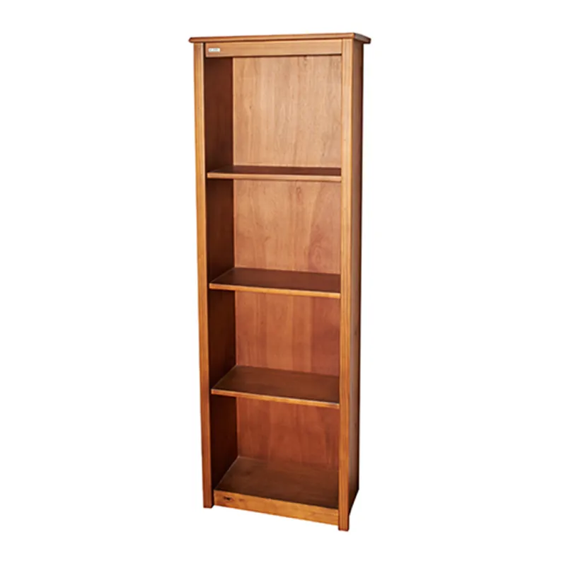 Biblioteca estantería de 80 cm — Serra Amoblamientos en Madera natural - Bibliotecas, Uruguay | Serra Amoblamientos