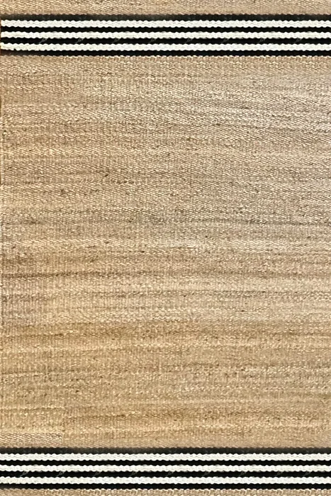 ALFOMBRA HAMPI JUTE 250X350 NATURAL BLACK - Alfombras, Uruguay | Vinibel