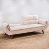 Sofá Cama Frida 3 Cuerpos - Beige en Beige - Sillones y sofás, Uruguay | Aihaus, vista 3 de 5