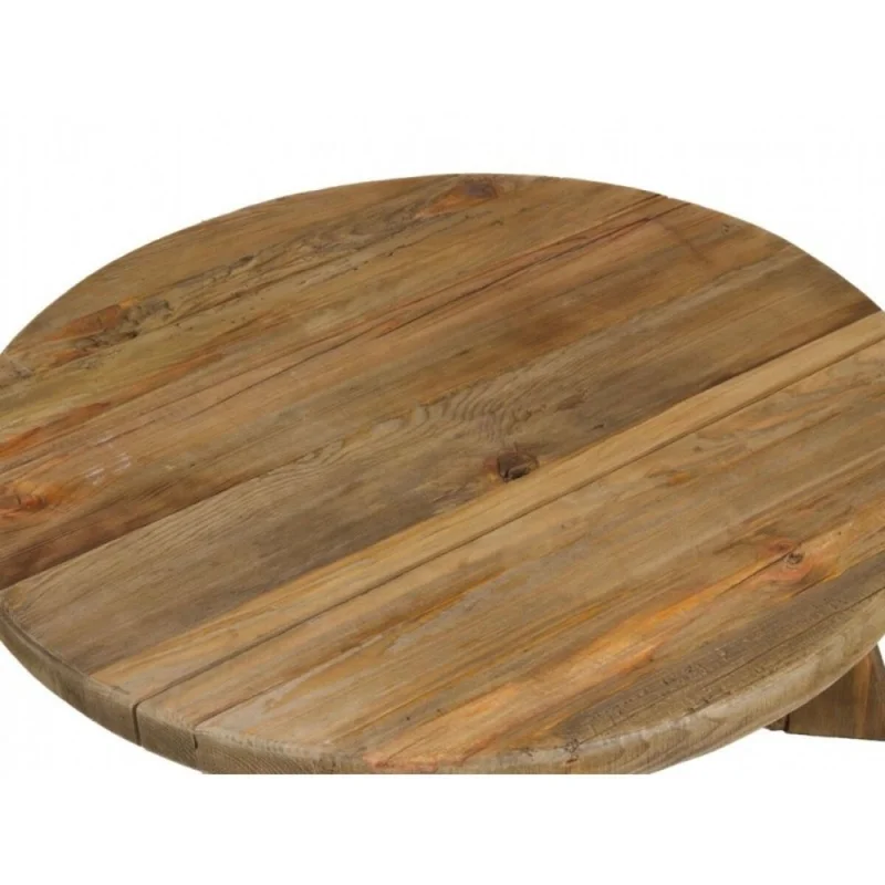 Mesa de living redonda Linea Rimini en Marrón - Mesas de living, Uruguay | La Cueva Muebles, vista 4