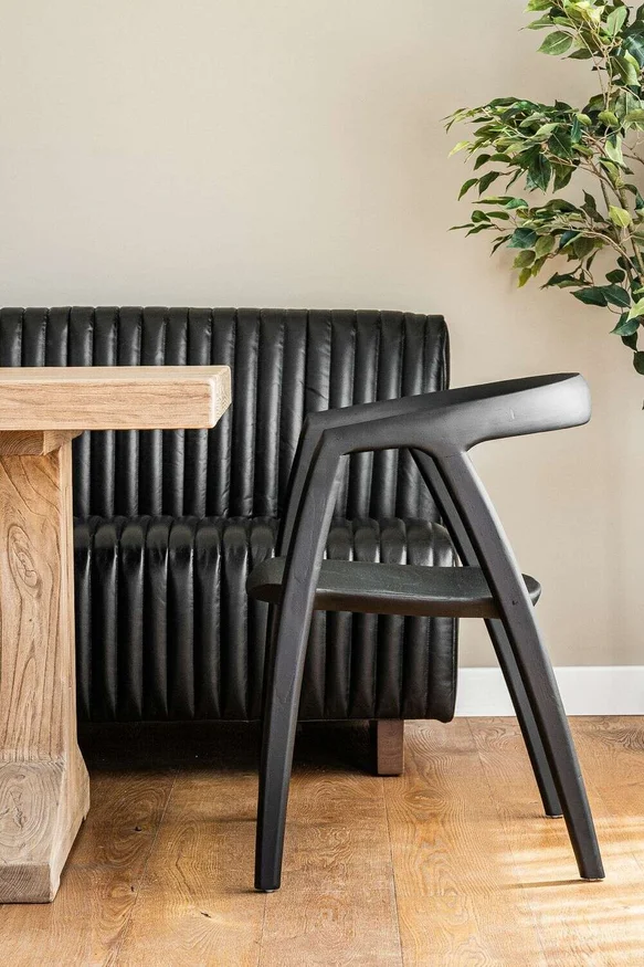 SILLA BONHAM - OLMO NEGRA en Negro - Sillas, Uruguay | La Iberica, vista 2