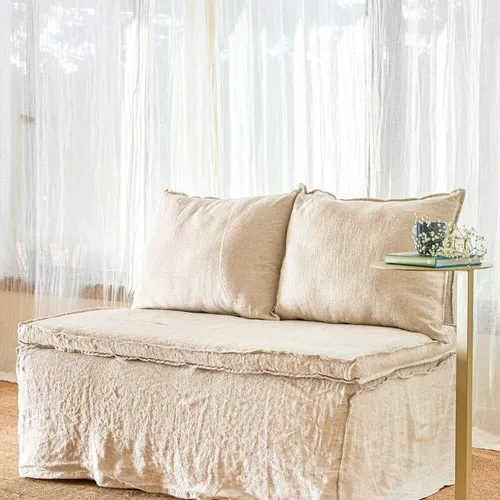 SILLON EMMA - LINO CRUDO - Sillones y sofás, Uruguay | La Iberica