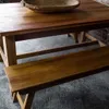 BANCO / PIE DE CAMA CARAÍVA 1,60mt en Madera natural - Butacas, banquetas y puffs, Uruguay | Fundamento Muebles, vista 4 de 7
