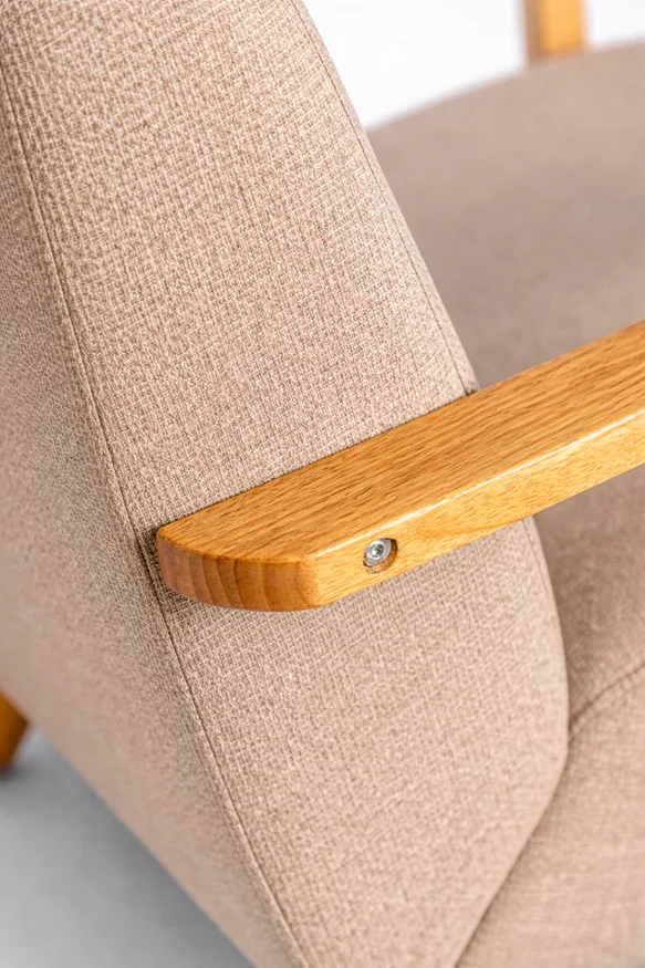 Butaca Emma - Arena en Madera natural - Sillones y sofás, Uruguay | Indian, vista 2