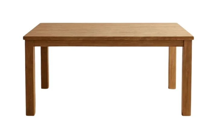 Mesa Comedor Cepillada 1.60 m MUESTRA en Madera natural - Mesas de comedor, Uruguay | Finkel