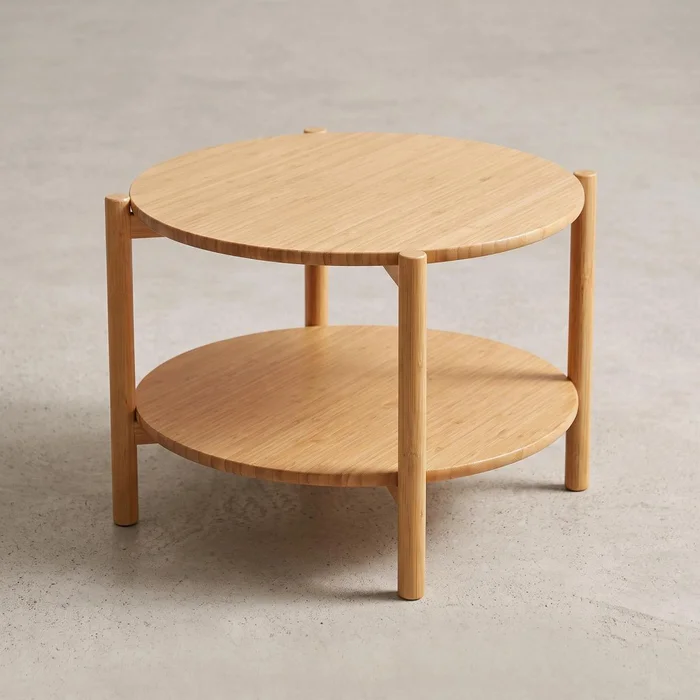 Mesa Auxiliar Taos en Madera natural - Muebles, Uruguay | Uruguay Bamboo