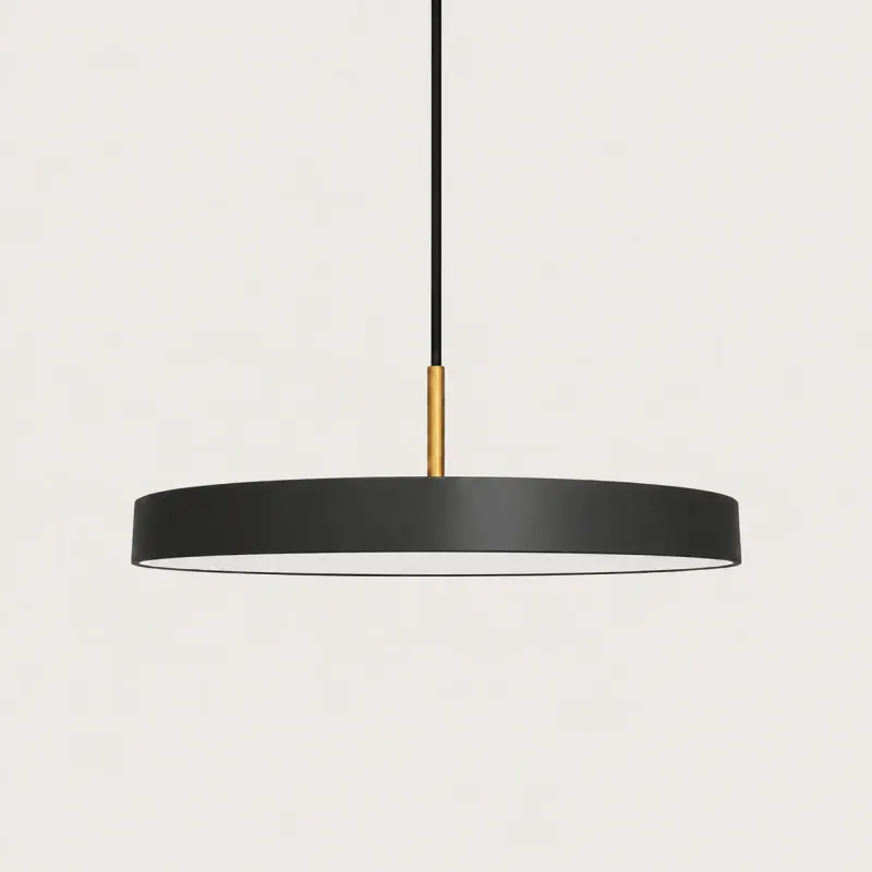 LÁMPARA TECHO BUCAREST 30 CM en Negro - Lámparas colgantes, Uruguay | HomeTouch