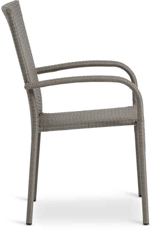 Silla apilable GUDHJEM natural en Madera natural - Muebles para el exterior, Uruguay | JYSK, vista 3