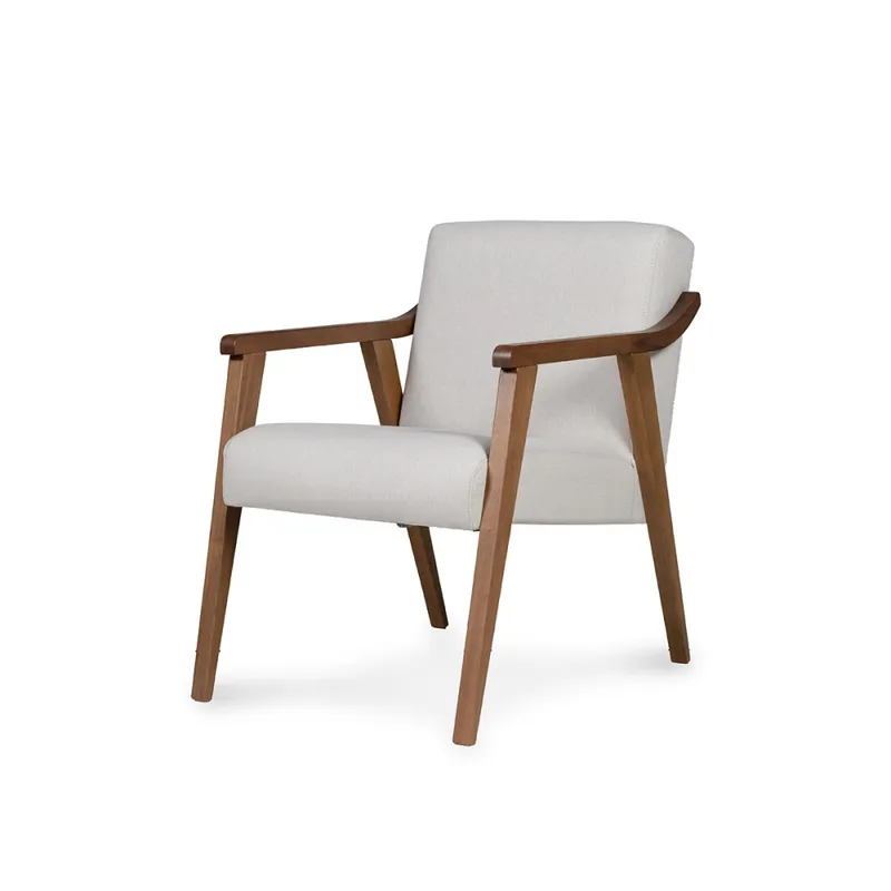 Butaca Flavia - Tela Rústica - 201-G2 (Beige) en Beige, Uruguay | NYR