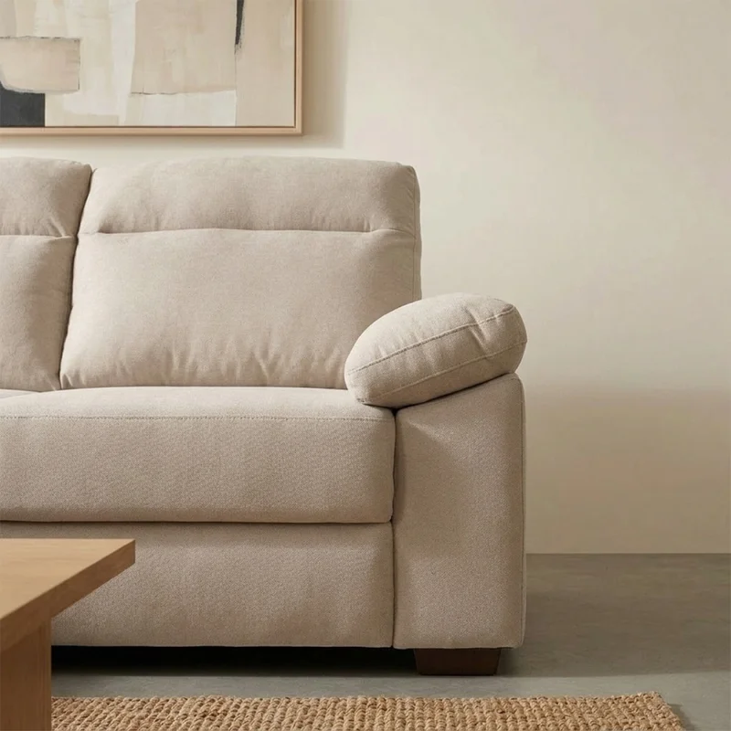 Rinconera Owen - Tela Microfibra - Chaise izquierdo - 12072 (Beige) en Beige - Sillones y sofás, Uruguay | Nyr, vista 5