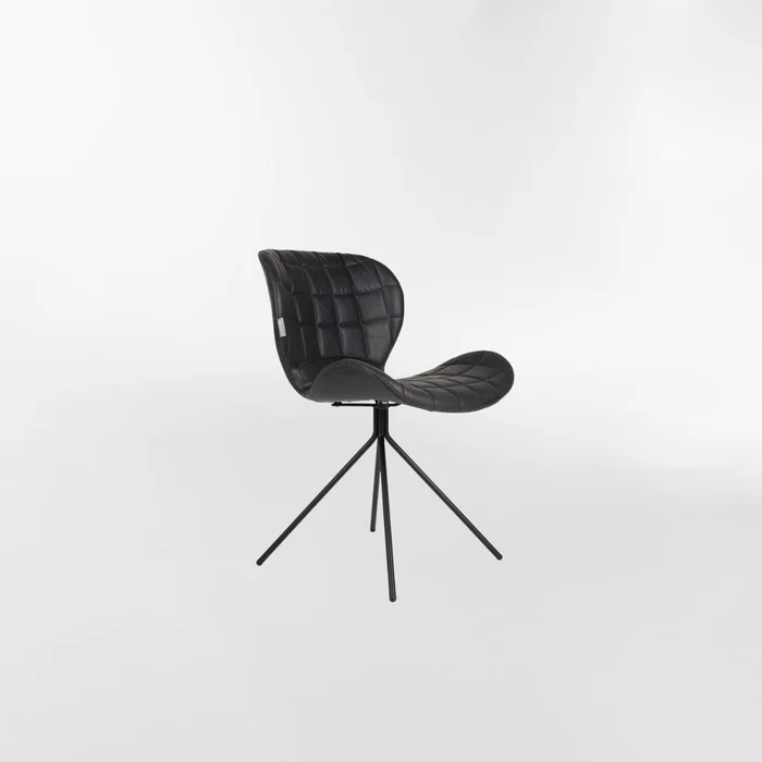 Silla OMG Negro en Negro - Sillas, Uruguay | Viasono, vista 2