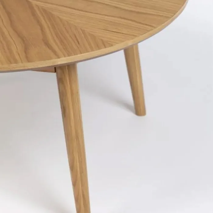Mesa de centro FABIO Natural REDONDO/A en Madera natural - Mesas de comedor, Uruguay | Viasono, vista 2