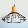 Lámpara de techo industrial Edison en Negro - Lámparas colgantes, Uruguay | Alta Gracia Deco, vista 1 de 3