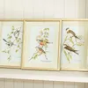 CUADRO BIRDS 1 - MARCO GOLD – 45 X 35 CMS en Dorado - Decoración de pared, Uruguay | La Iberica, vista 2 de 3