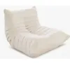 Sillon Lazy Sofa - Blanco en Blanco, Uruguay | La Cueva Muebles, vista 4 de 14