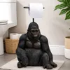 PORTARROLLO SITTING MONKEY Negro  - Decoración, Uruguay | Viasono, vista 1 de 3