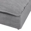 Puff Tela-premium Gris Bahamas en Gris - Sillones y sofás, Uruguay | Divino, vista 5 de 9