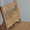 Butaca en teca y ratán en Madera natural - Butacas, banquetas y puffs, Uruguay | Entrecasa, vista 4 de 5