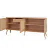 Aparador Ratan Sintetico 180CM 100% Mdf Nórdico C/ 4 Puertas - Aparadores y recibidores, Uruguay | Balton, vista 4 de 4