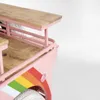MESA DE BAR FLOWER POWER CAR Rosa  - Mesas de comedor, Uruguay | Viasono, vista 4 de 4