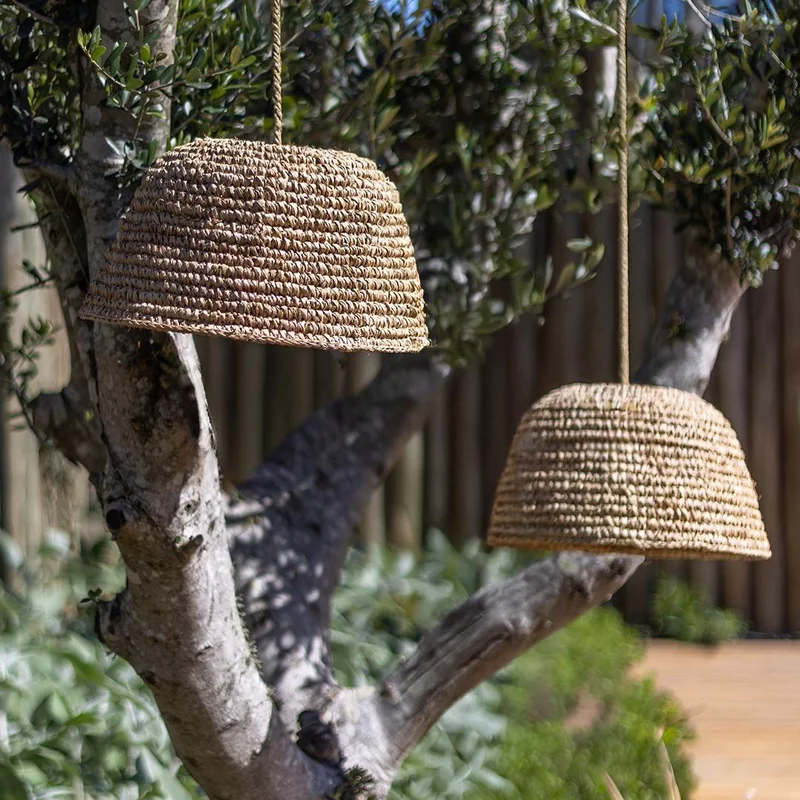 Pantalla para bases Osaka Grande en Material: Sisal - Lámparas colgantes, Uruguay | Casakos, vista 3