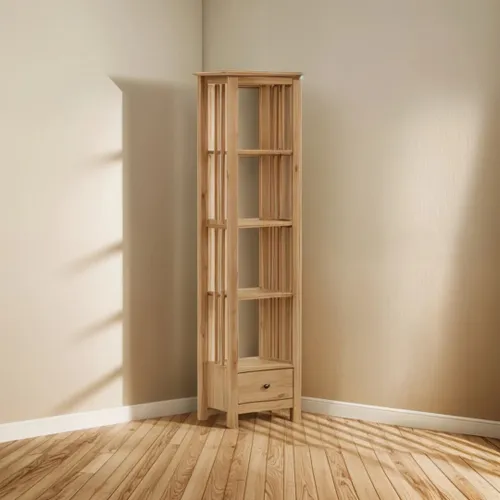 Estanteria Biblioteca Berna chica en Madera natural - Bibliotecas, Uruguay | Nario Hogar