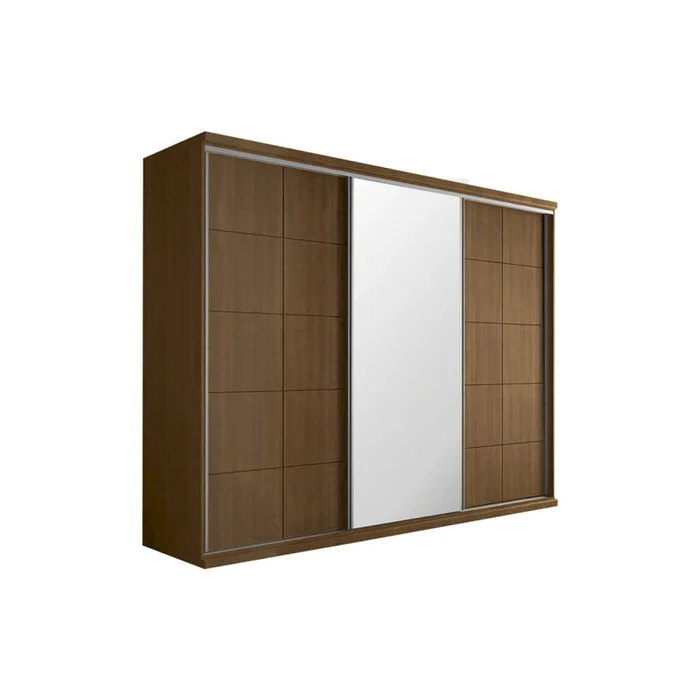 Ropero Placard 3 Puertas Mdf Natural-beige South en Beige - Roperos y placares, Uruguay | Divino, vista 2