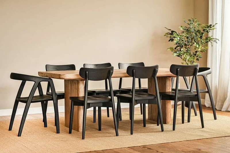 MESA COMEDOR ATHENA - 2.00 X 1.00 MTS en Madera natural - Mesas de comedor, Uruguay | La Iberica, vista 19