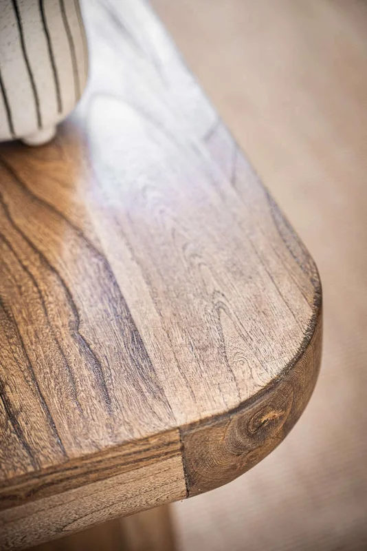 MESA DE ARRIMO / CONSOLA ATHENA - 1.40 MTS en Madera natural - Bibliotecas, Uruguay | La Iberica, vista 6