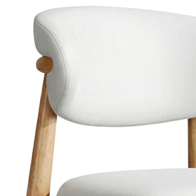 Silla Caliza - Natural/Blanco en Blanco - Sillas, Uruguay | Berna Home, vista 3