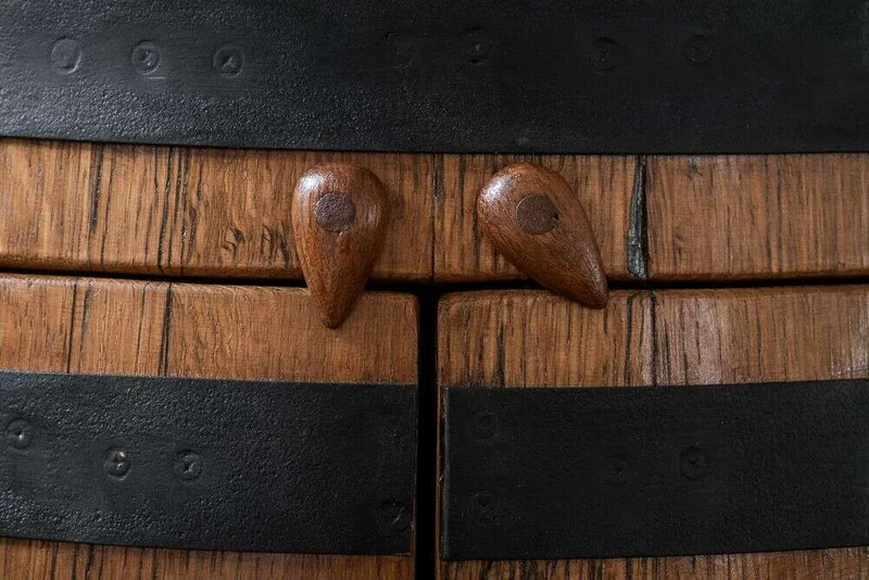 MUEBLE BAR - BARRIL DE ROBLE ANTIGUO en Madera natural - Bibliotecas, Uruguay | La Iberica, vista 7