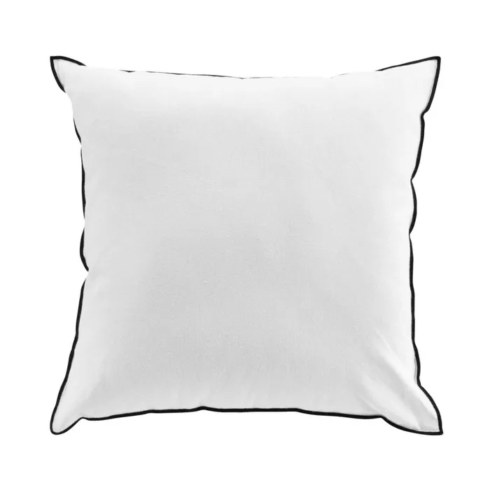 Almohadón Blanco Algodón Mistraline en Blanco, Uruguay | Divino