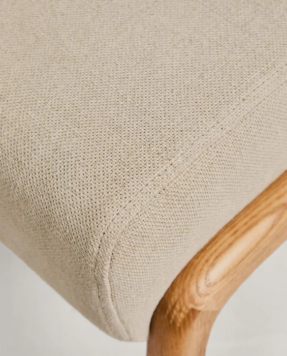 TABURETE REPOSAPIÉS MADERA FRESNO LINO en Beige - Sillas, Uruguay | Zara Home, vista 5