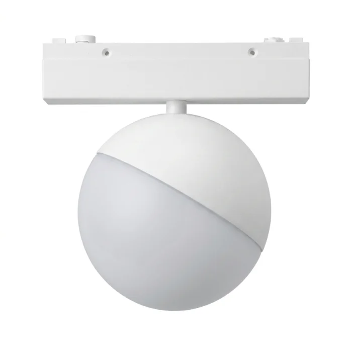 Luminaria LED Bola Magnético G2 6W 2700K Blanco en Negro - Lámparas colgantes, Uruguay | Serlux