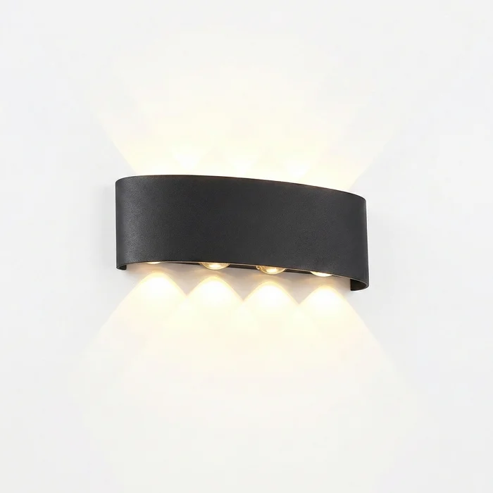 Aplique de Pared Orix LED en Negro - Iluminación, Uruguay | La Perla