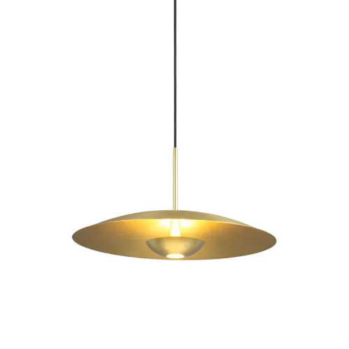 Lámpara Colgante Silvia Cobre en Amarillo - Lámparas colgantes, Uruguay | Serlux