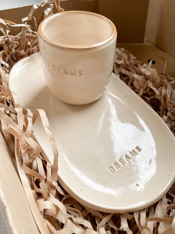 Vaso para té o café en Beige - Decoración, Uruguay | Dreams On Time, vista 12