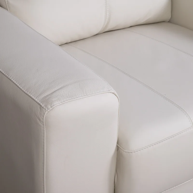 Butaca 1 Cuerpo Cuero-100-natural Natural-beige Texas Crema en Beige - Sillones y sofás, Uruguay | Divino, vista 4