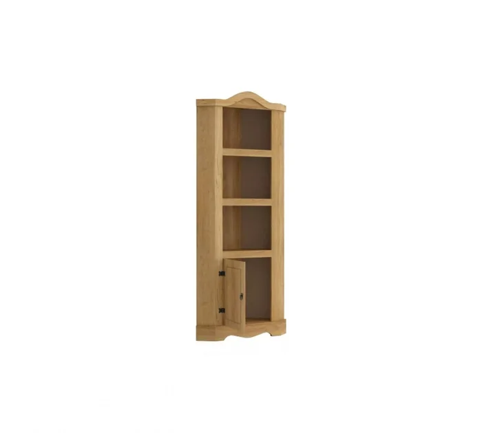 Librería - Esquinero - Natural en Madera natural - Bibliotecas, Uruguay | Rústico Hogar, vista 3