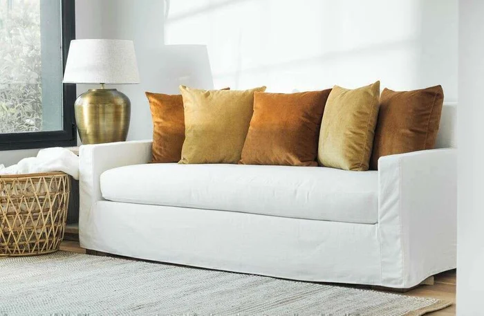 SILLON UMA - LINO Y TERCIOPELO ANTIMANCHAS en Multicolor - Sillones y sofás, Uruguay | La Iberica, vista 2