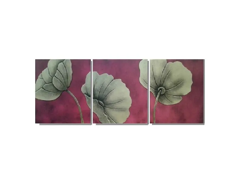 Set Mural 3D Flor Dorada Set x 3 en Dorado - Decoración de pared, Uruguay | Finkel