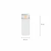 Luminaria Bolardo Exterior 9W Kane 30cm Blanco en Blanco - Lámparas de pie, Uruguay | Unilux, vista 3 de 3