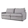 Sofá Cama Oliver - Tela Microfibra - 12074 (Ceniza) en Gris - Sillones y sofás, Uruguay | NYR, vista 1 de 8